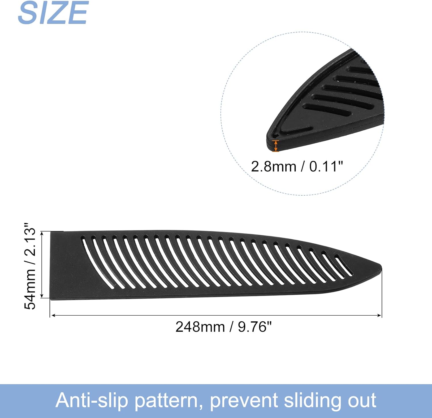 Uxcell 4Pcs Knife Edge Guards for 95 Chef Knife Protector