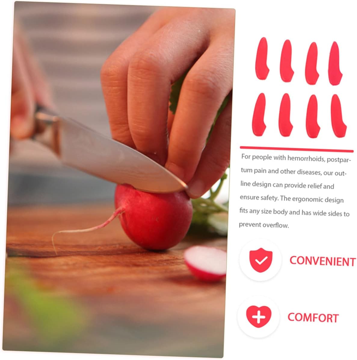 40-Piece Plastic Knife Tip Covers - Safe Protection for Your Knives