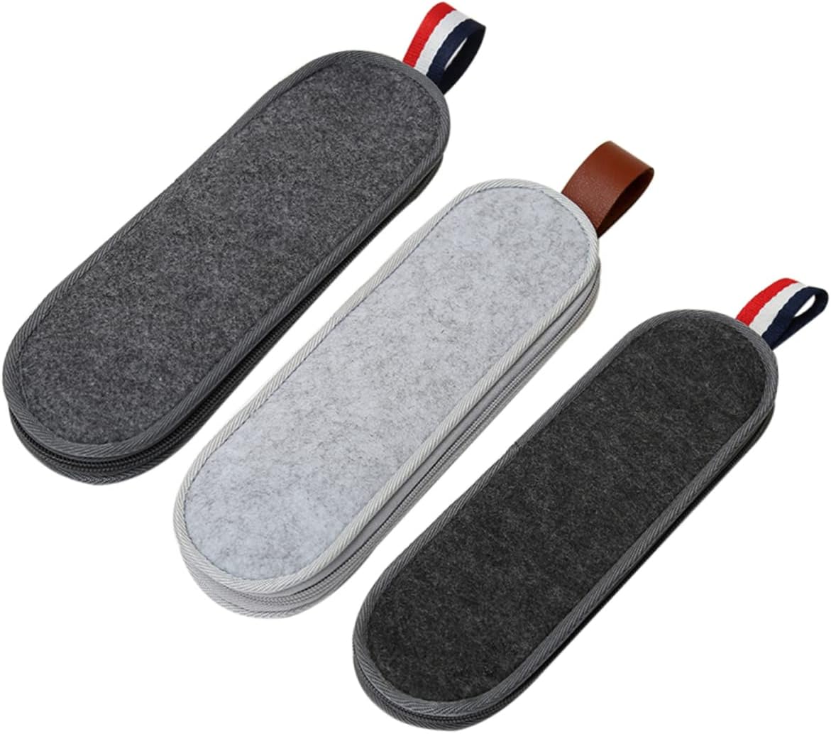 SHOWERORO Felt Cloth Knives Bag for Camping and Picnic Storage