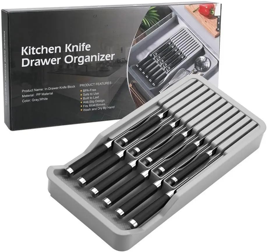 RIIPOO Expandable Knife Organizer