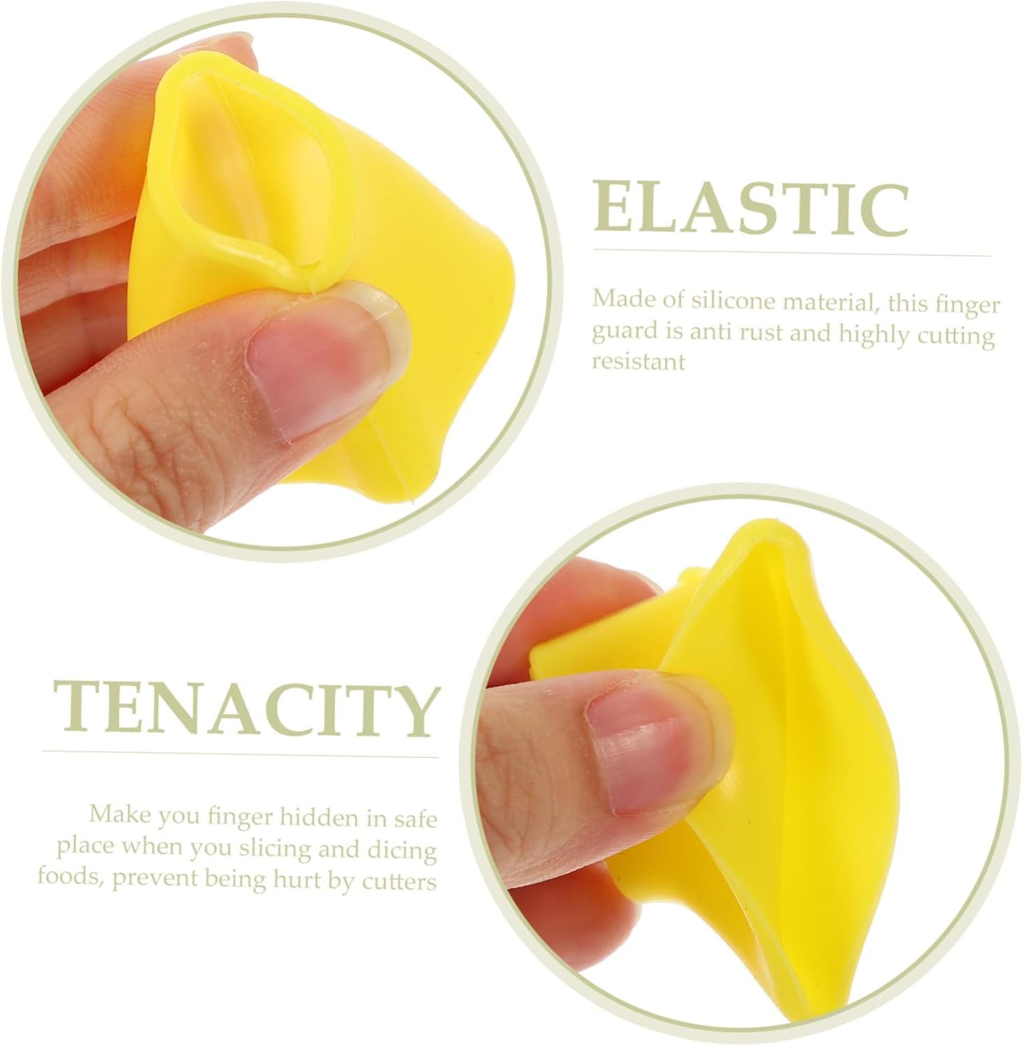 Protected Hands Kitchen Silicone Finger Guards