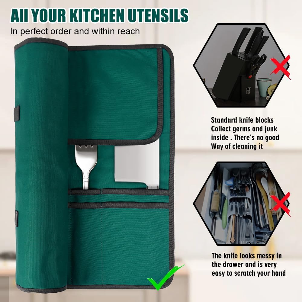 20 Slot Kitchen Knife Case