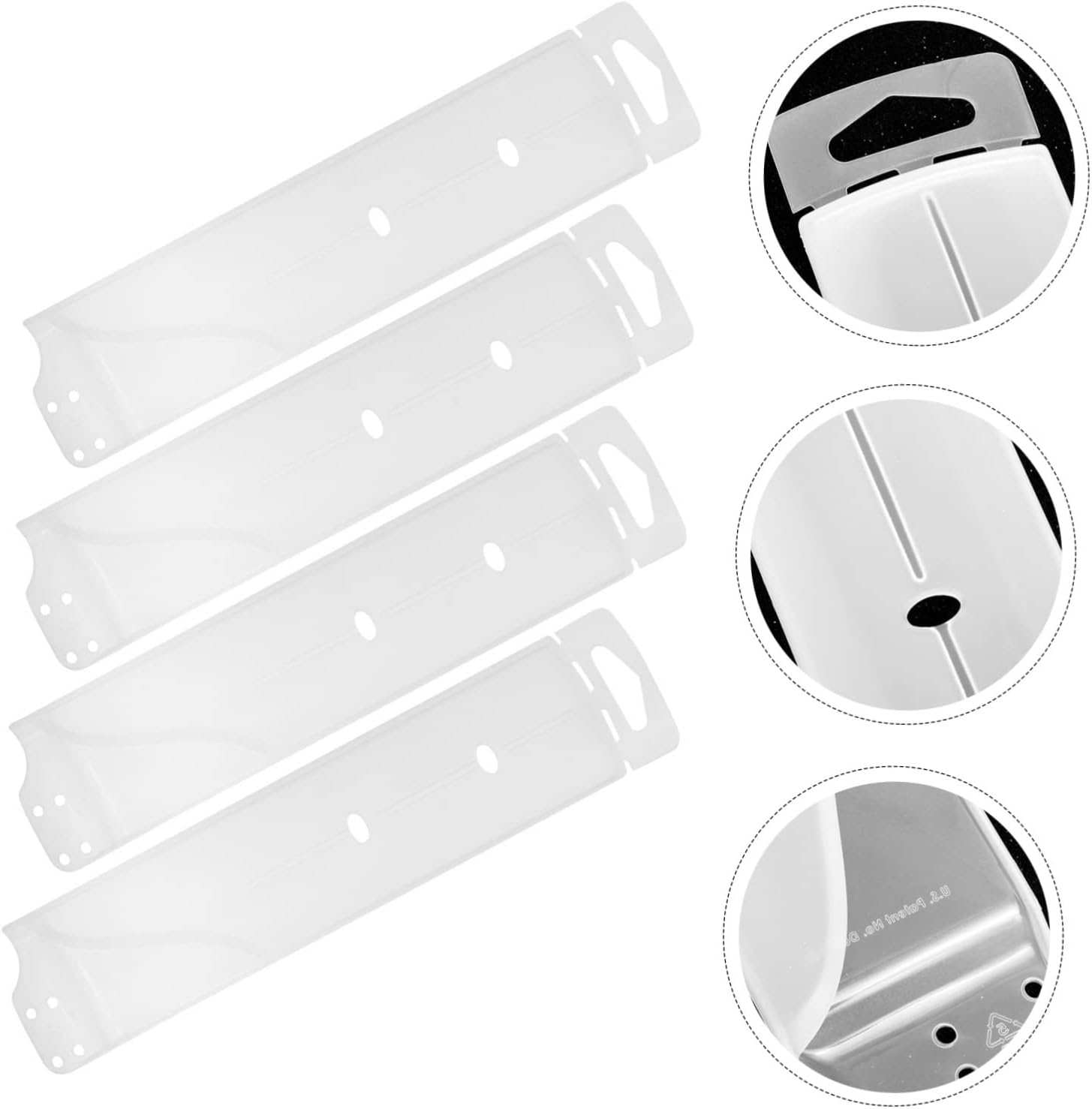 SHOWERORO - Kitchen Cutter Protector 4-Piece Set Durable Knives Guard
