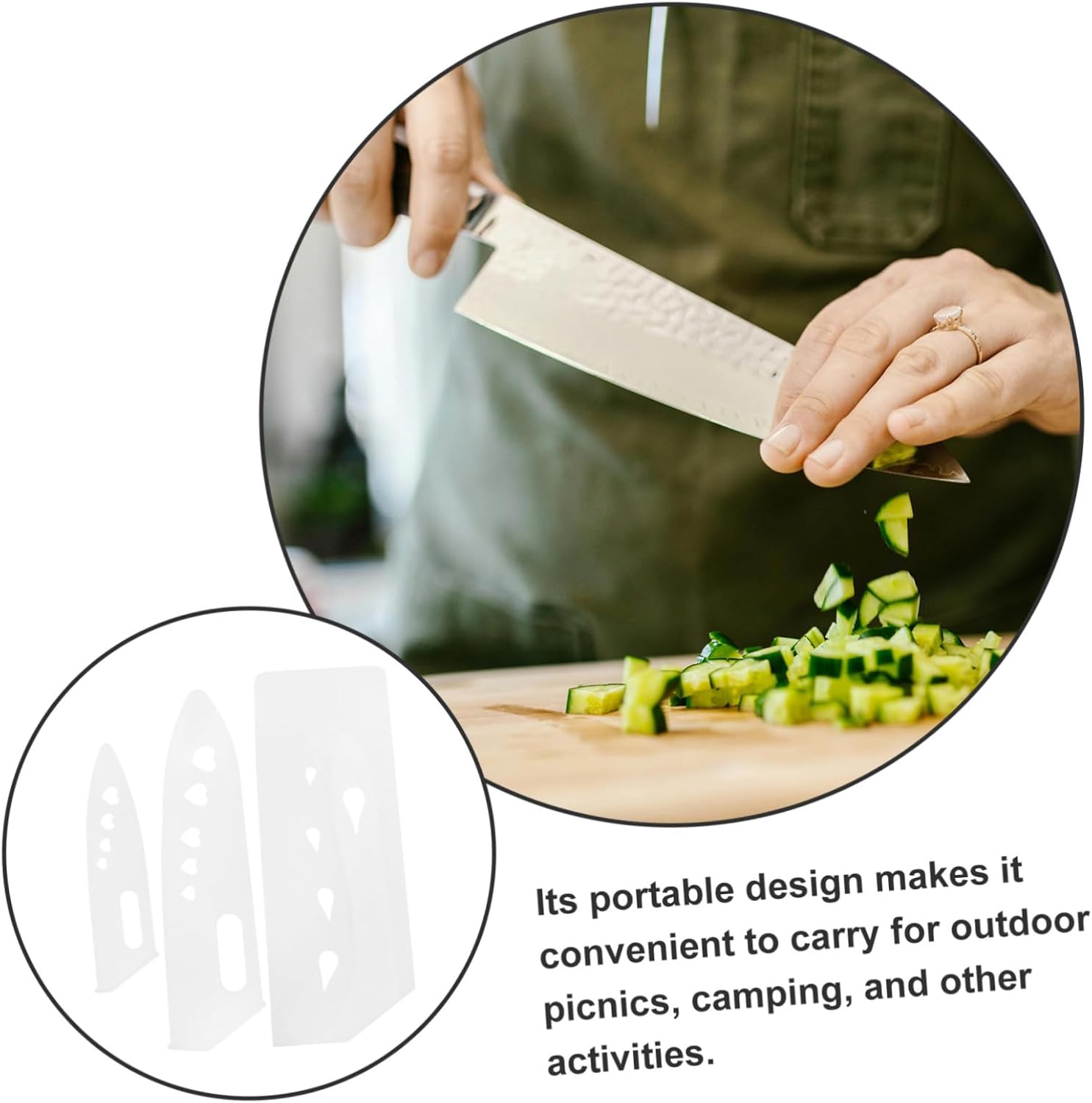 3-Piece Chef Knife Case