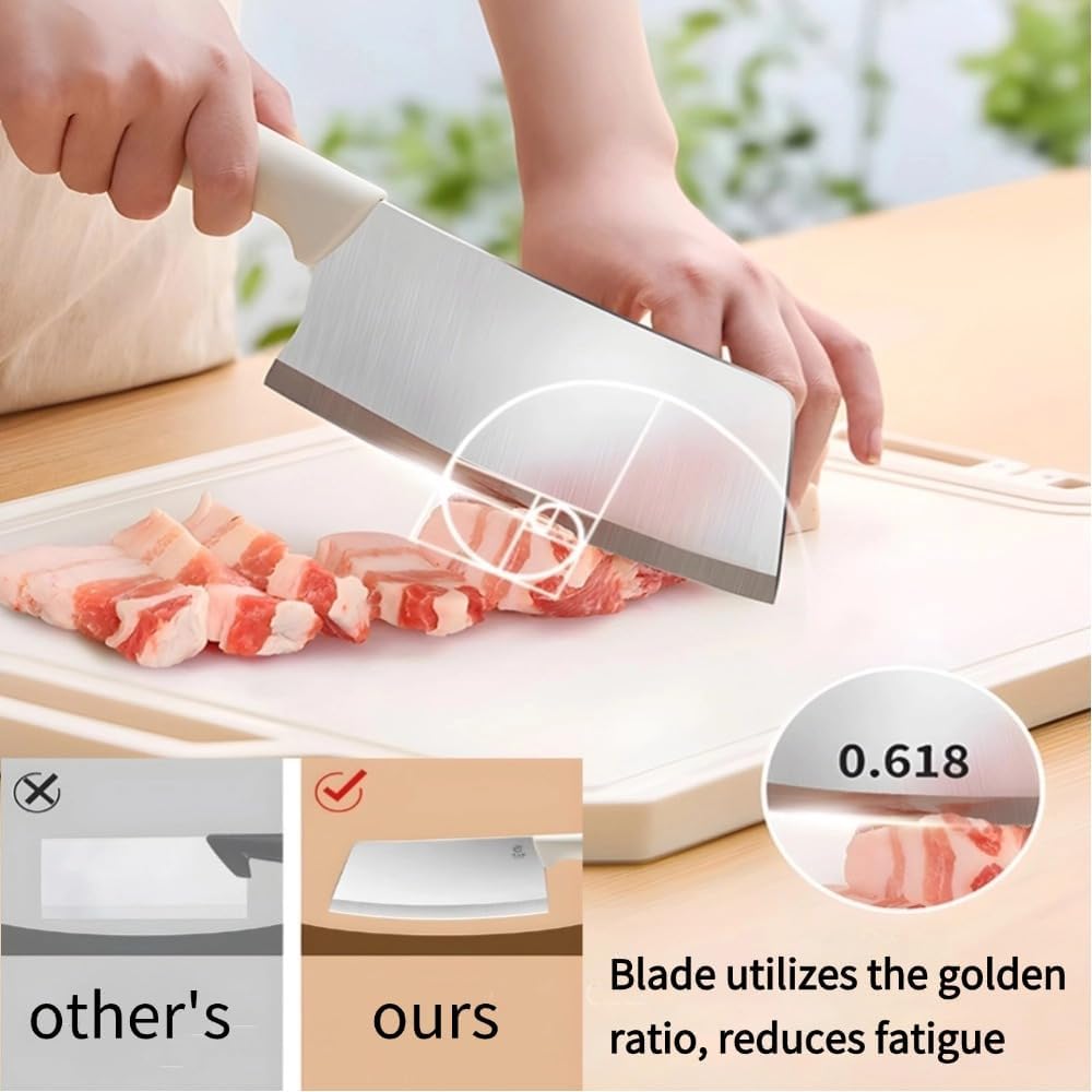 Compact Space-Saving 5-PC Knife Block Set for Apartments Campers
