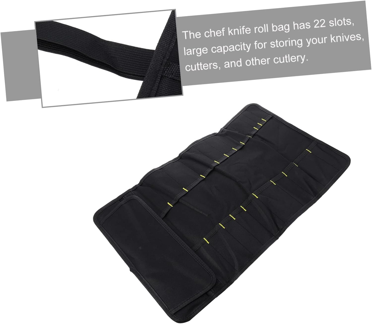 Unomor 22-Slot Knife Bag