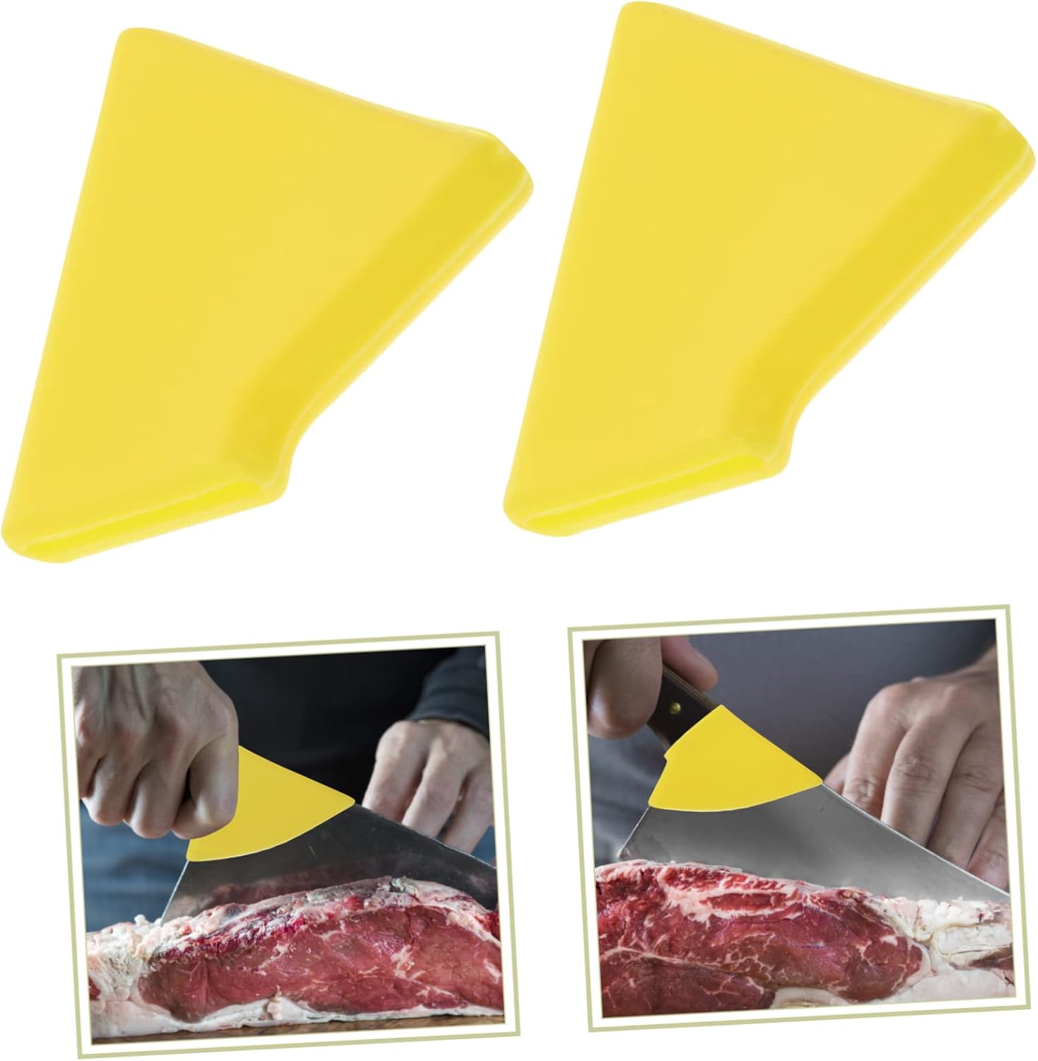 6 Pcs Kitchen Knife Back Cover Finger Protector