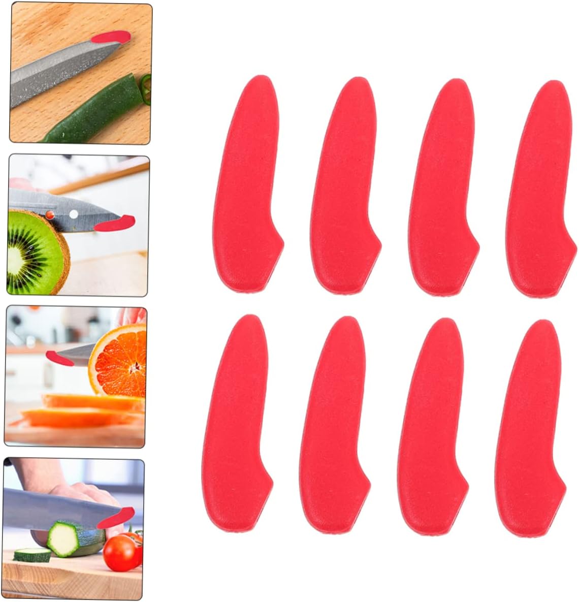 LalaDefiee 40-Piece Plastic Knives Tip Covers Anti Scratch Durable Odorless
