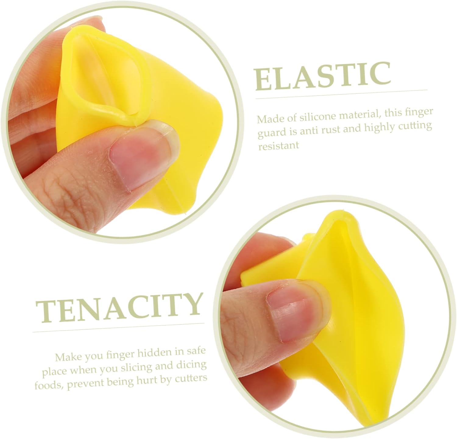 6-Piece Kitchen Knives Finger Protector Set