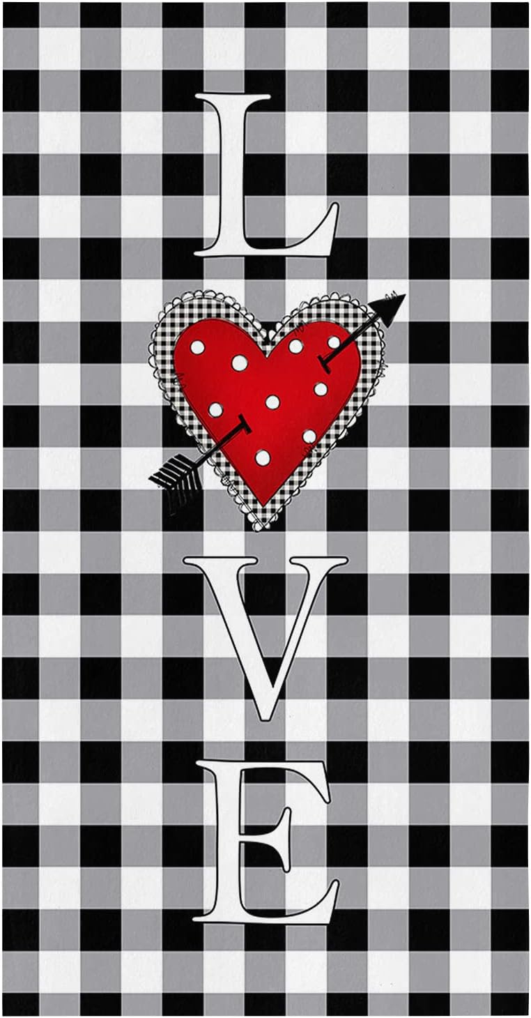 Saint Valentines Day Kitchen Towels