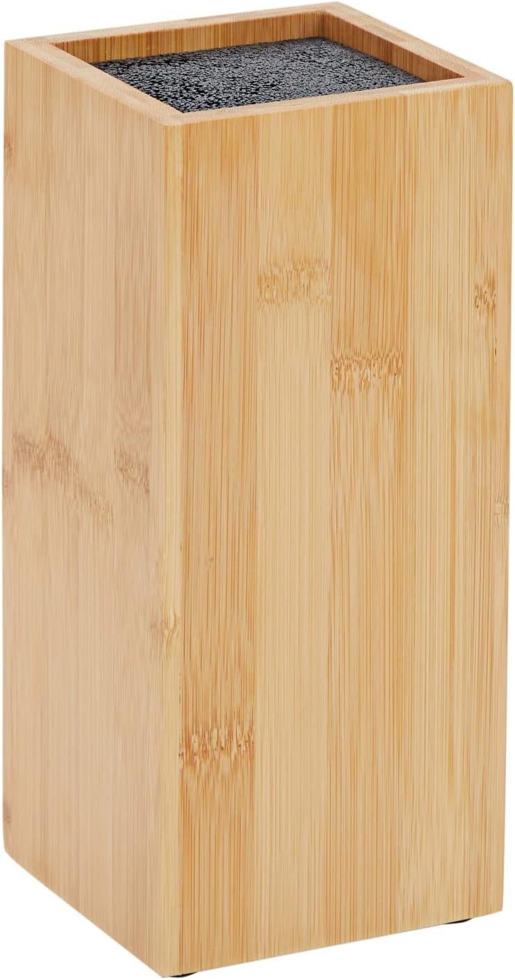 Bamboo Knife Block for Kitchen Storage