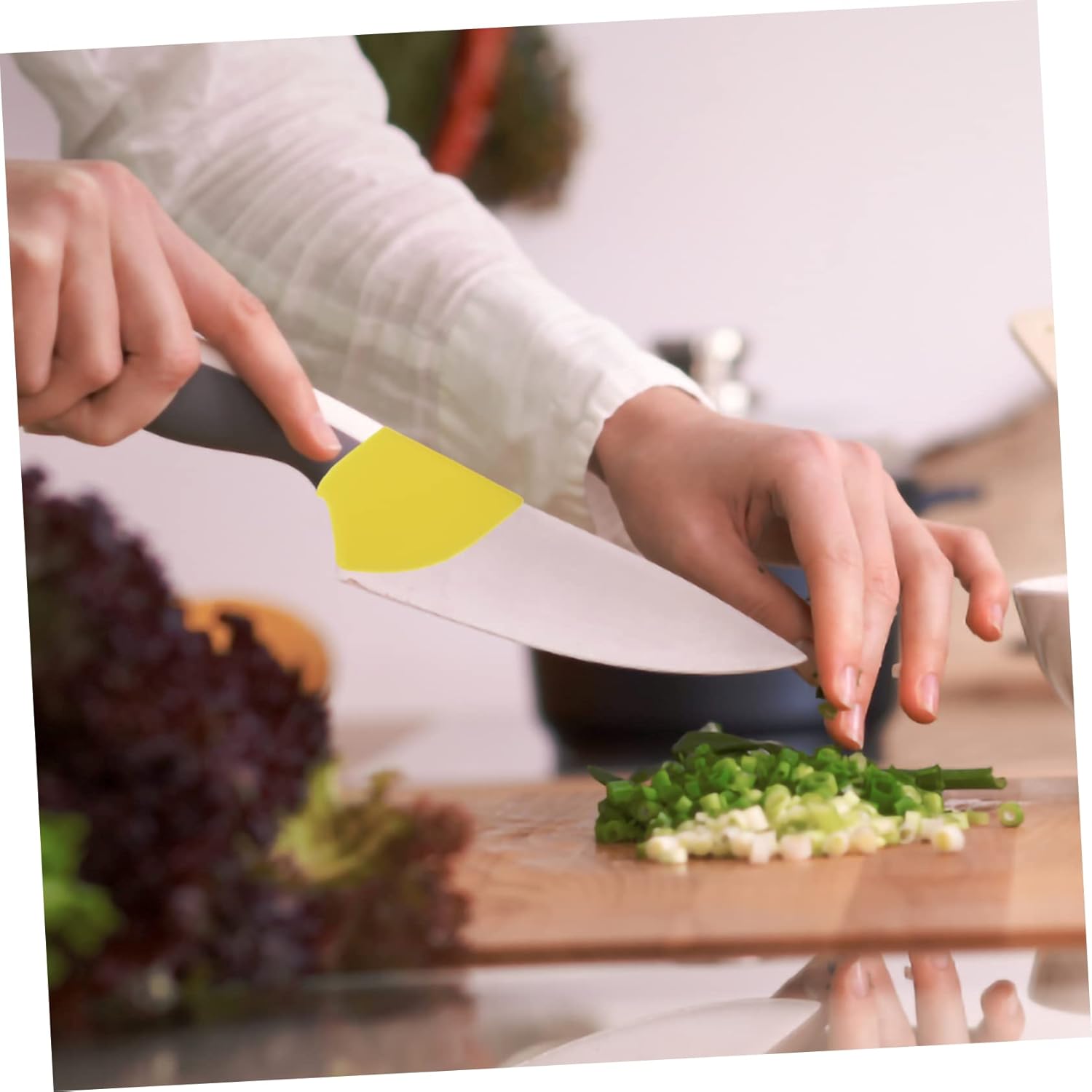 6 Pcs Silicone Finger Guards for Kitchen Knives Vegetable Cutter Protection