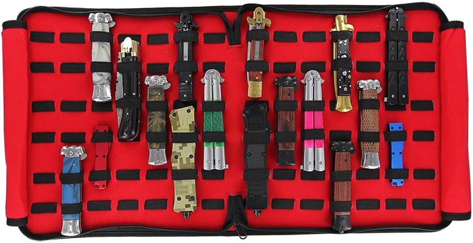 Premium Folding Case for 42 Knives