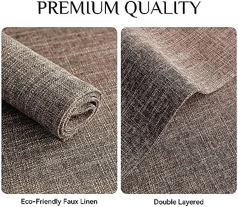 Bespoke Faux Linen Placemats for Durable Dining