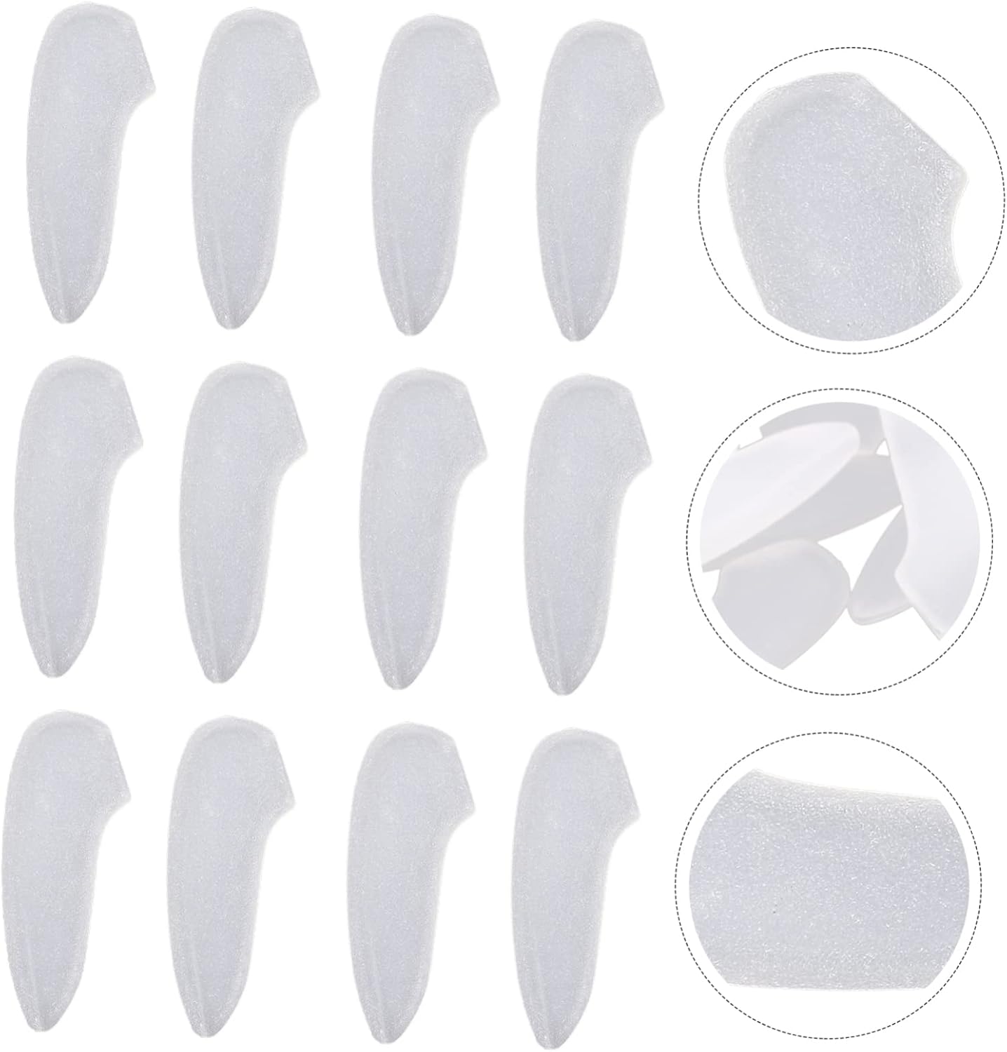 Zerodeko Protective Knife Tip Covers 50 Pack Plastic Knives Protector