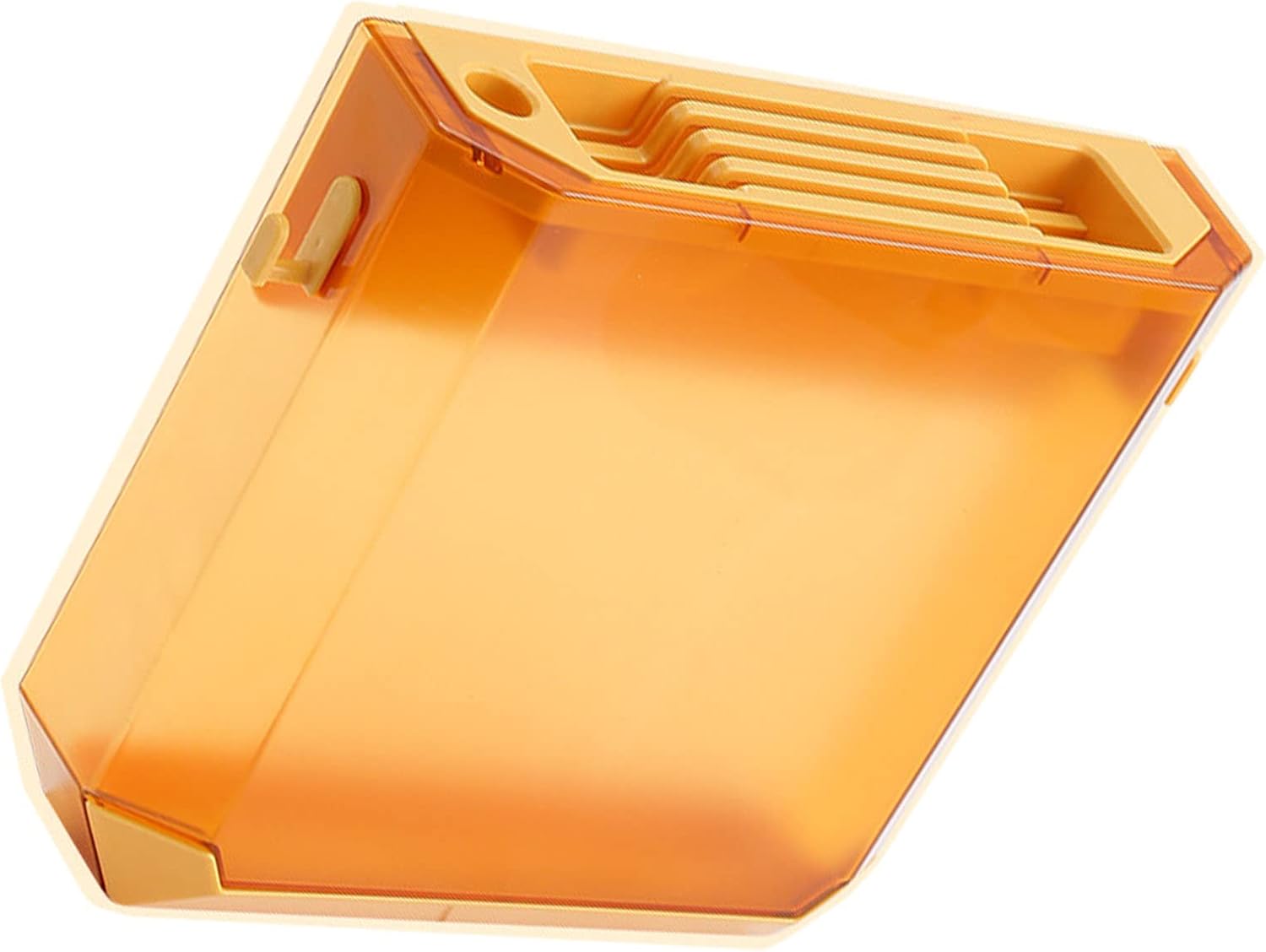 Wall-Mounted Plastic Knife Rack Yellow