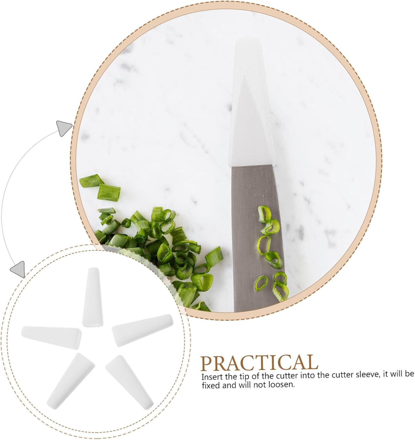 250-Piece Knife Tip Protectors Set
