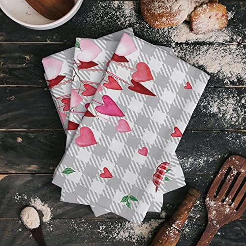 Perfect Valentines Truck Kitchen Towels - Soft Absorbent 18x28