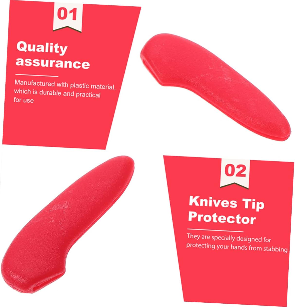 Zerodeko 30-Piece Anti-Scratch Knife Tip Covers