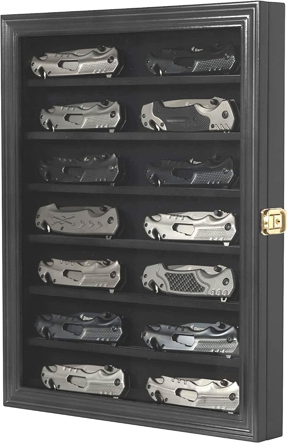 DisplayGifts Folding Pocket Knife Display Case