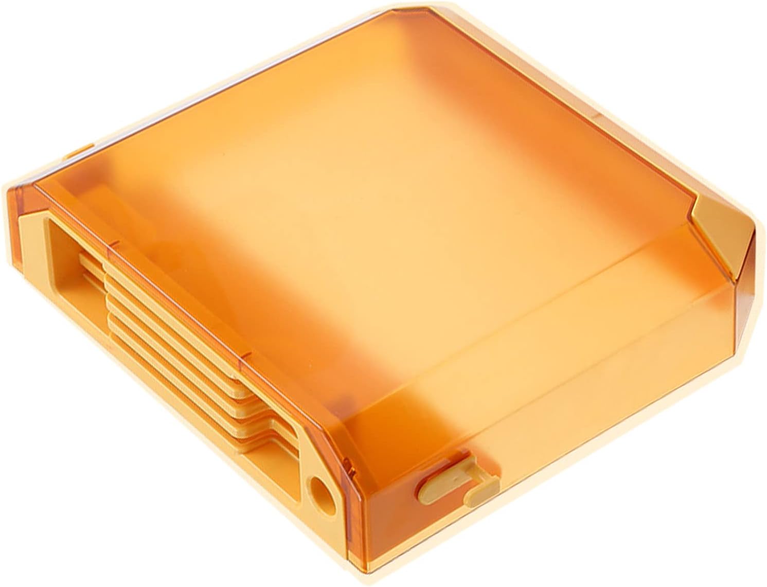 Wall-Mounted Plastic Knife Rack Yellow