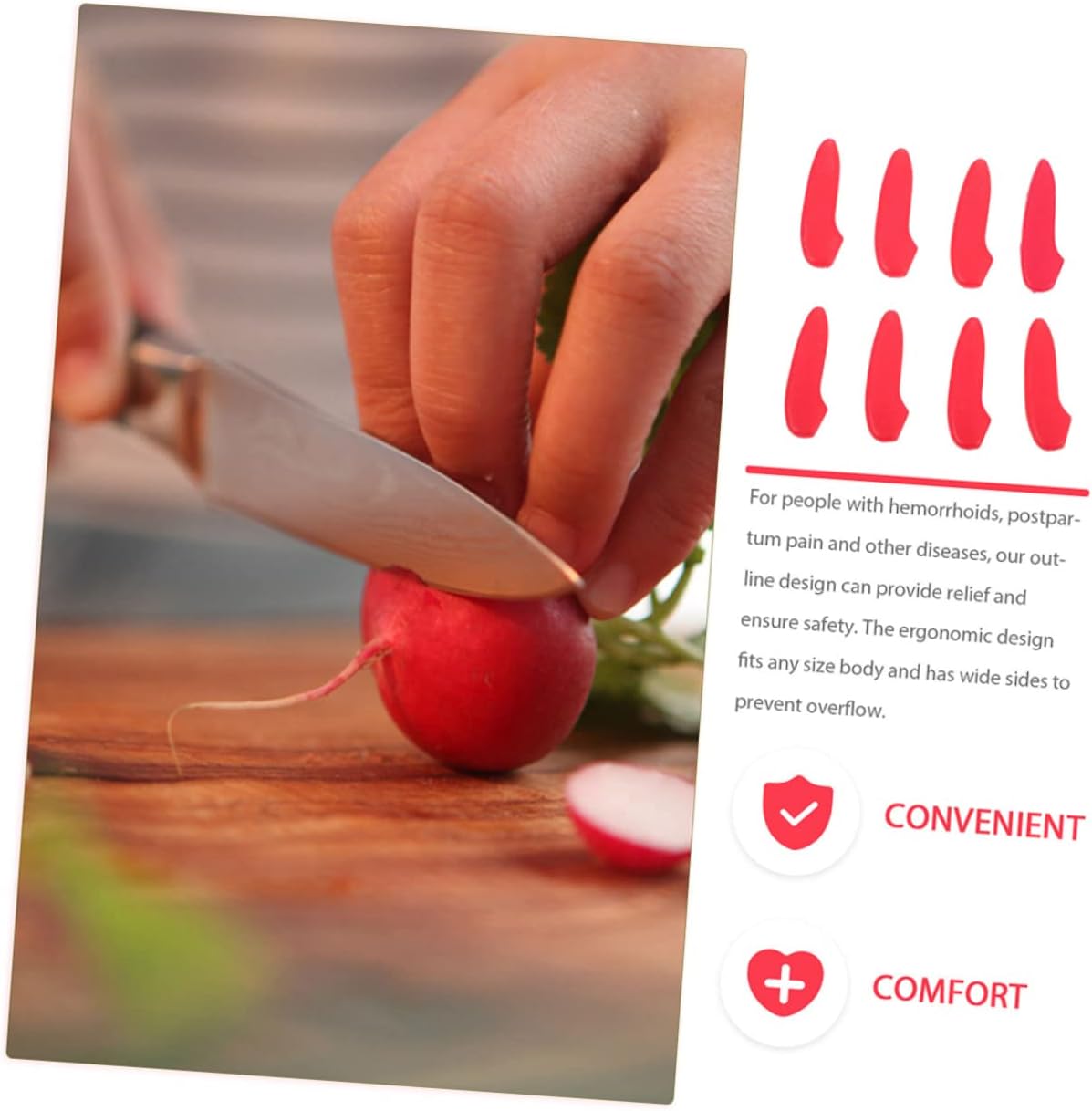 Zerodeko 30-Piece Anti-Scratch Knife Tip Covers
