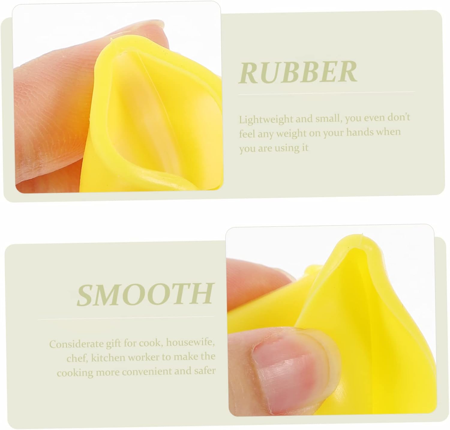 6 Pcs Kitchen Knife Back Cover Finger Protector