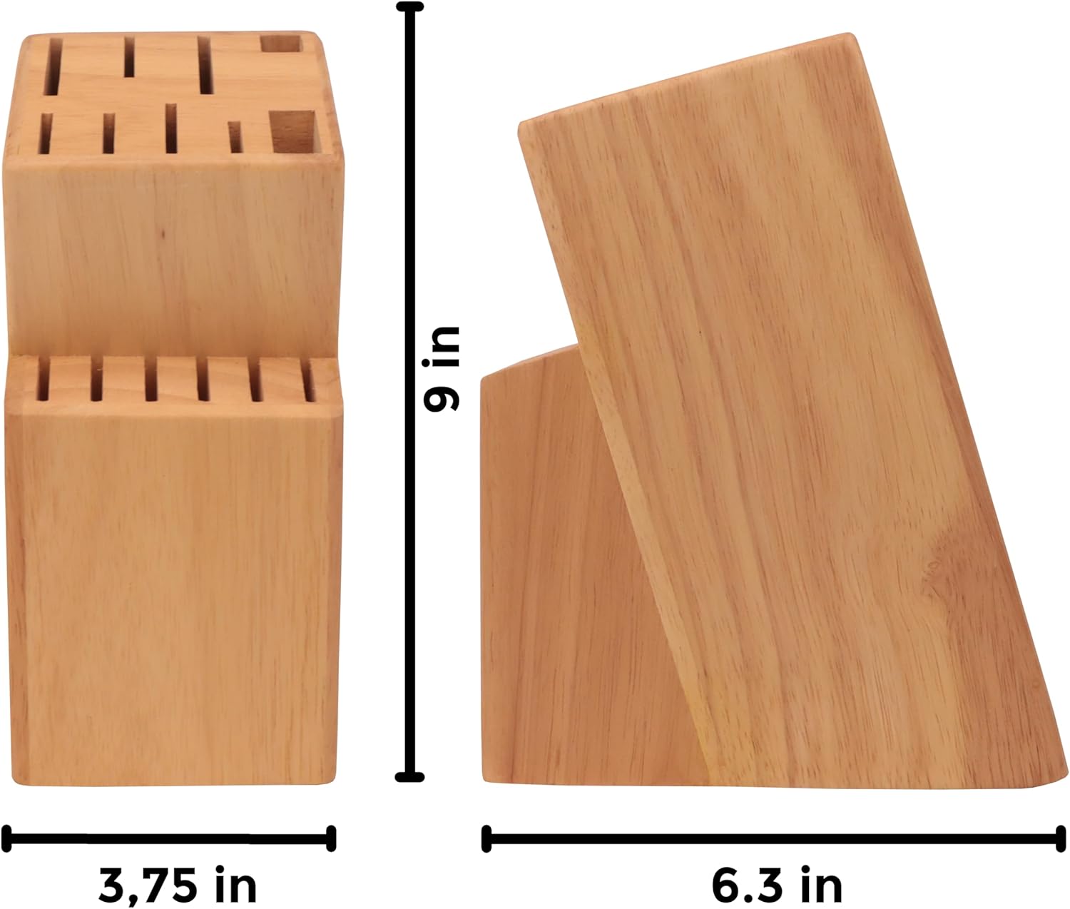 Elegant Kitchen Knife Holder 15 Slot Universal knife block