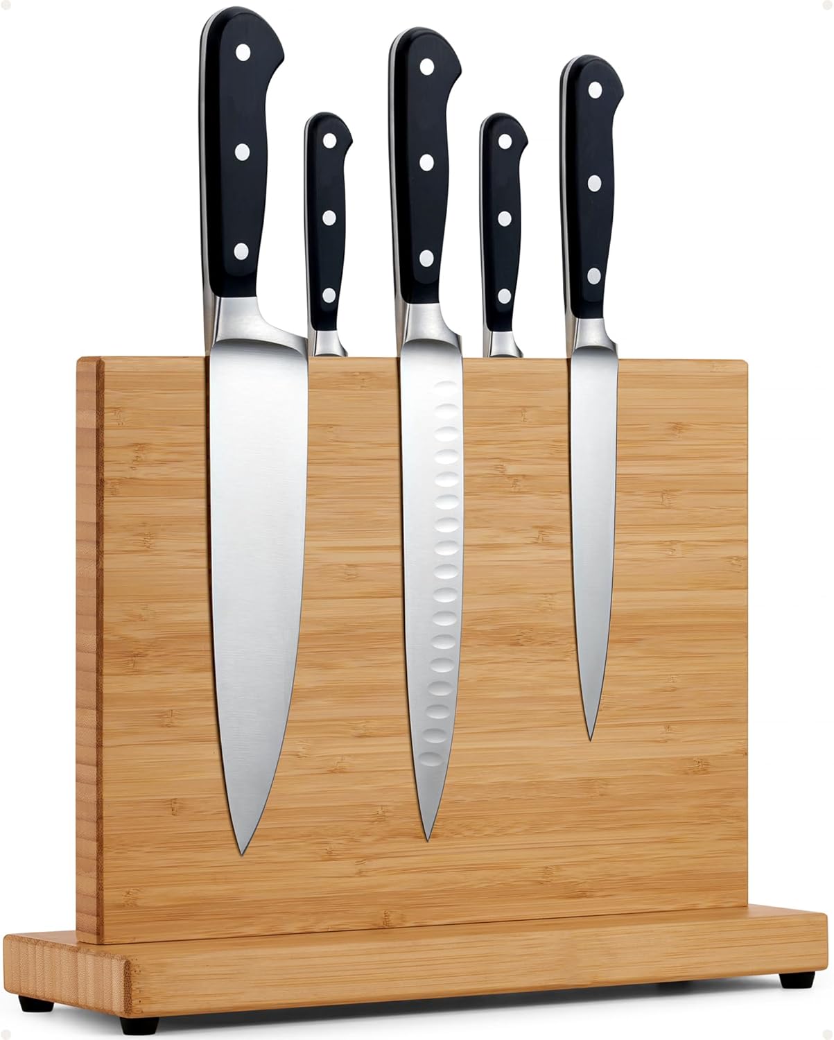 Sturdy Magnetic Knife Holder - Holds 9 Knives More