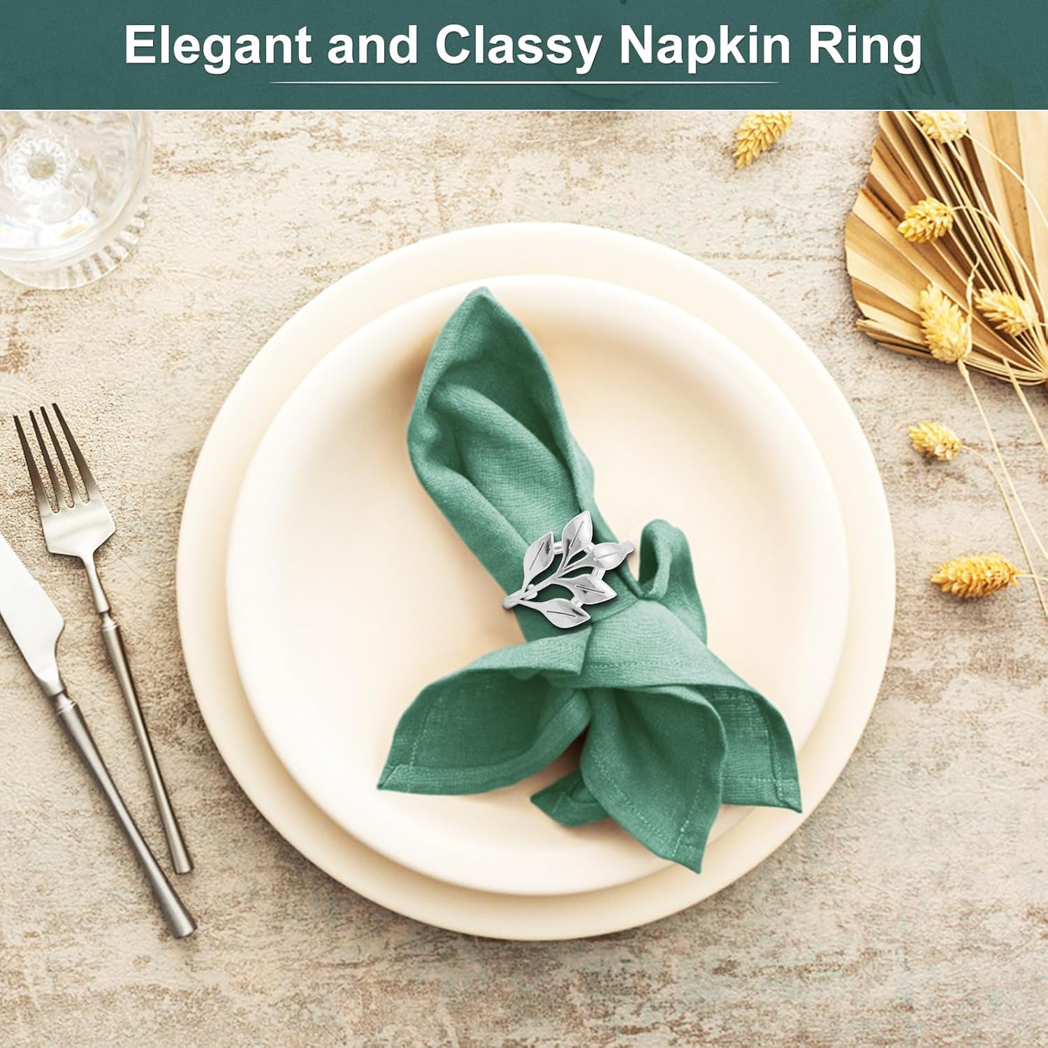Versatile Napkin Rings for Dinner Weddings and Parties
