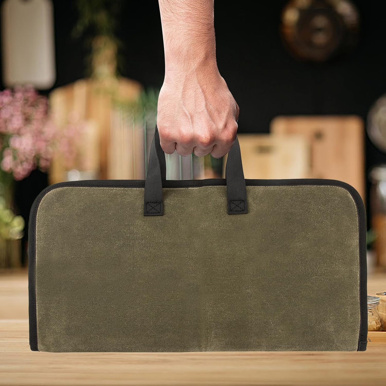 Sturdy Heavy-Duty Knife Roll Bag for Durable Storage