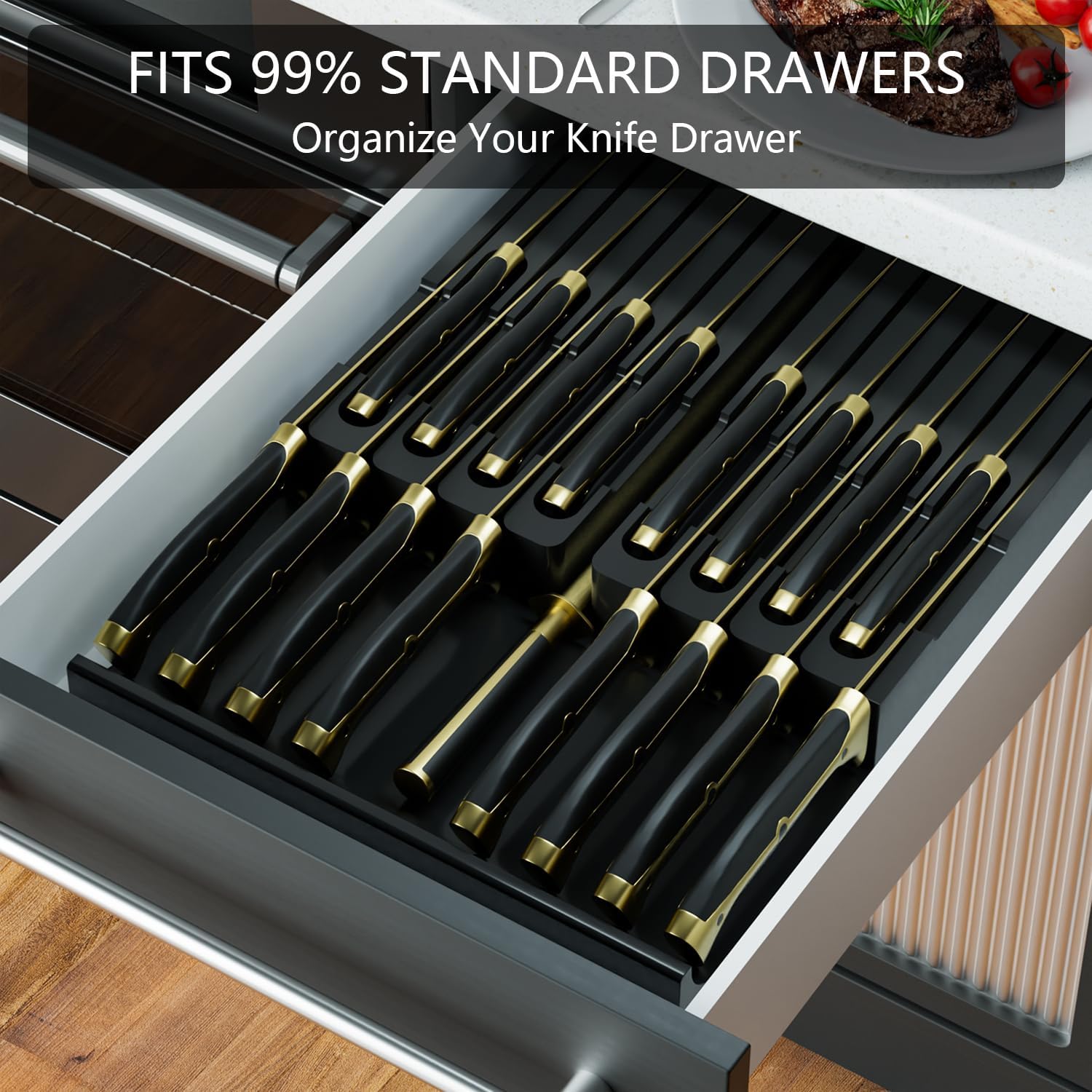 Your Ultimate Knife Storage Solution - 16 Knives Organized Perfectly