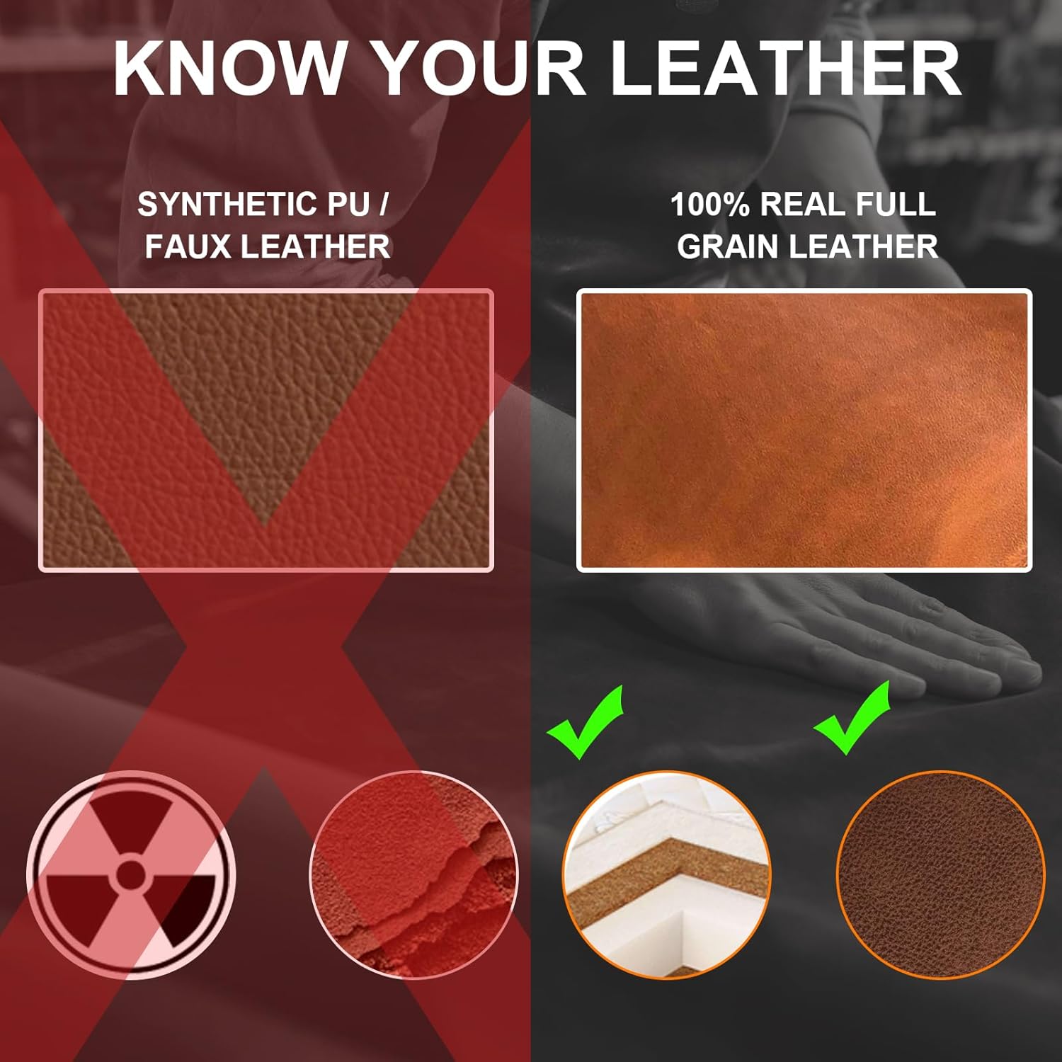 Genuine Leather Knife Roll for Chefs High-Quality Storage