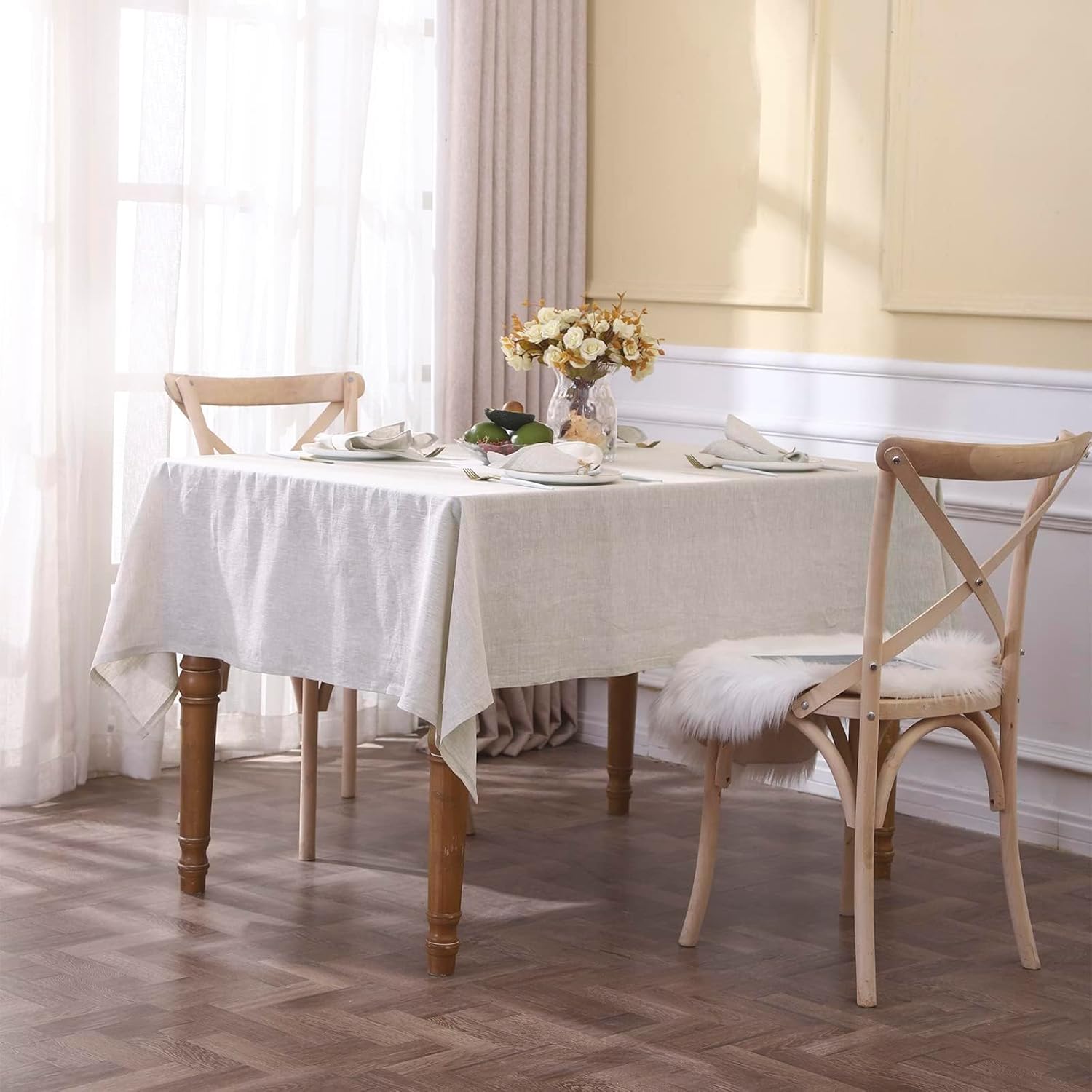 Pure Linen Tablecloth