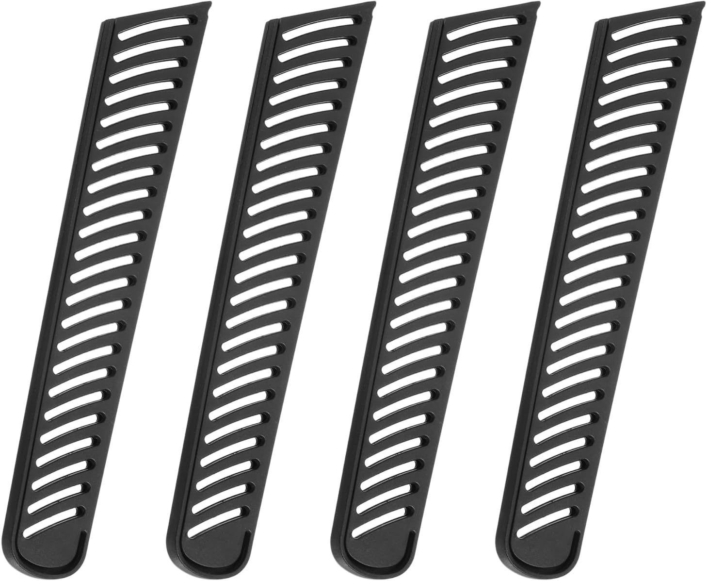 Protect Your Knives with 4-Piece Durable Black Edge Guards