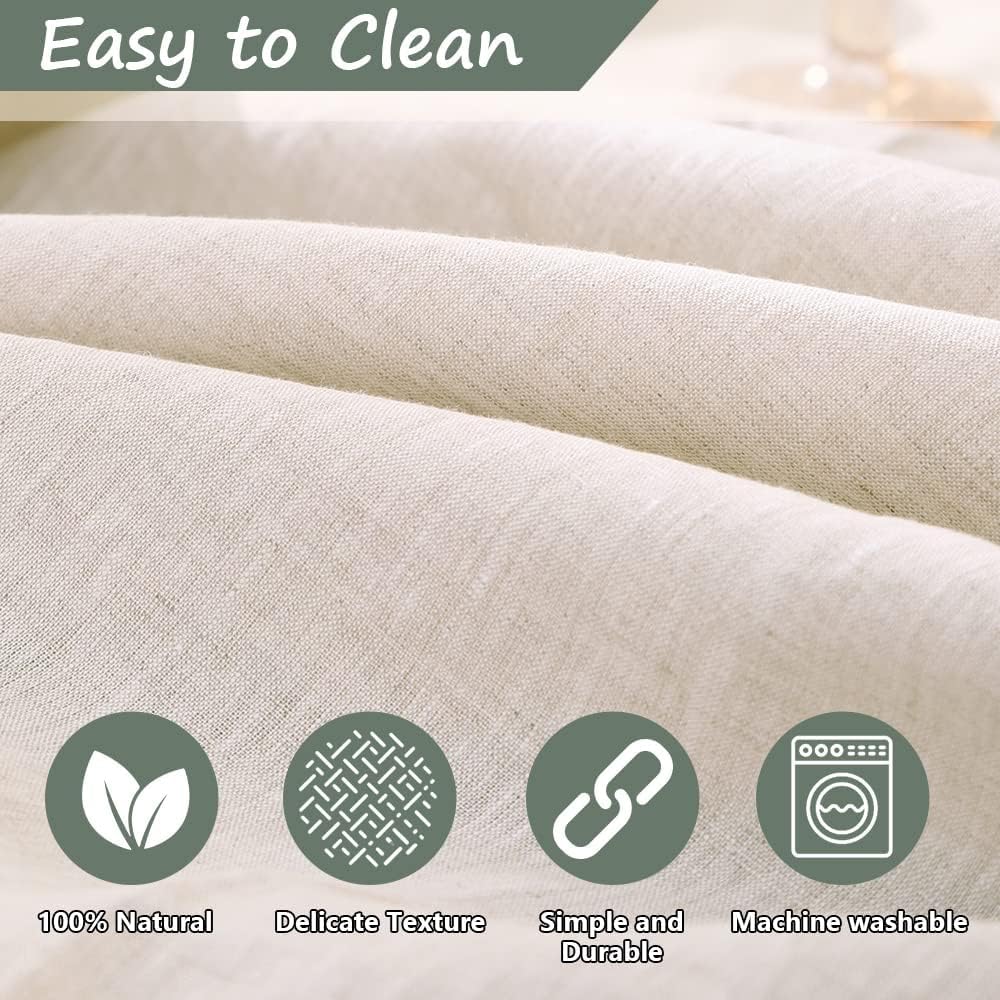 Pure Linen Tablecloth