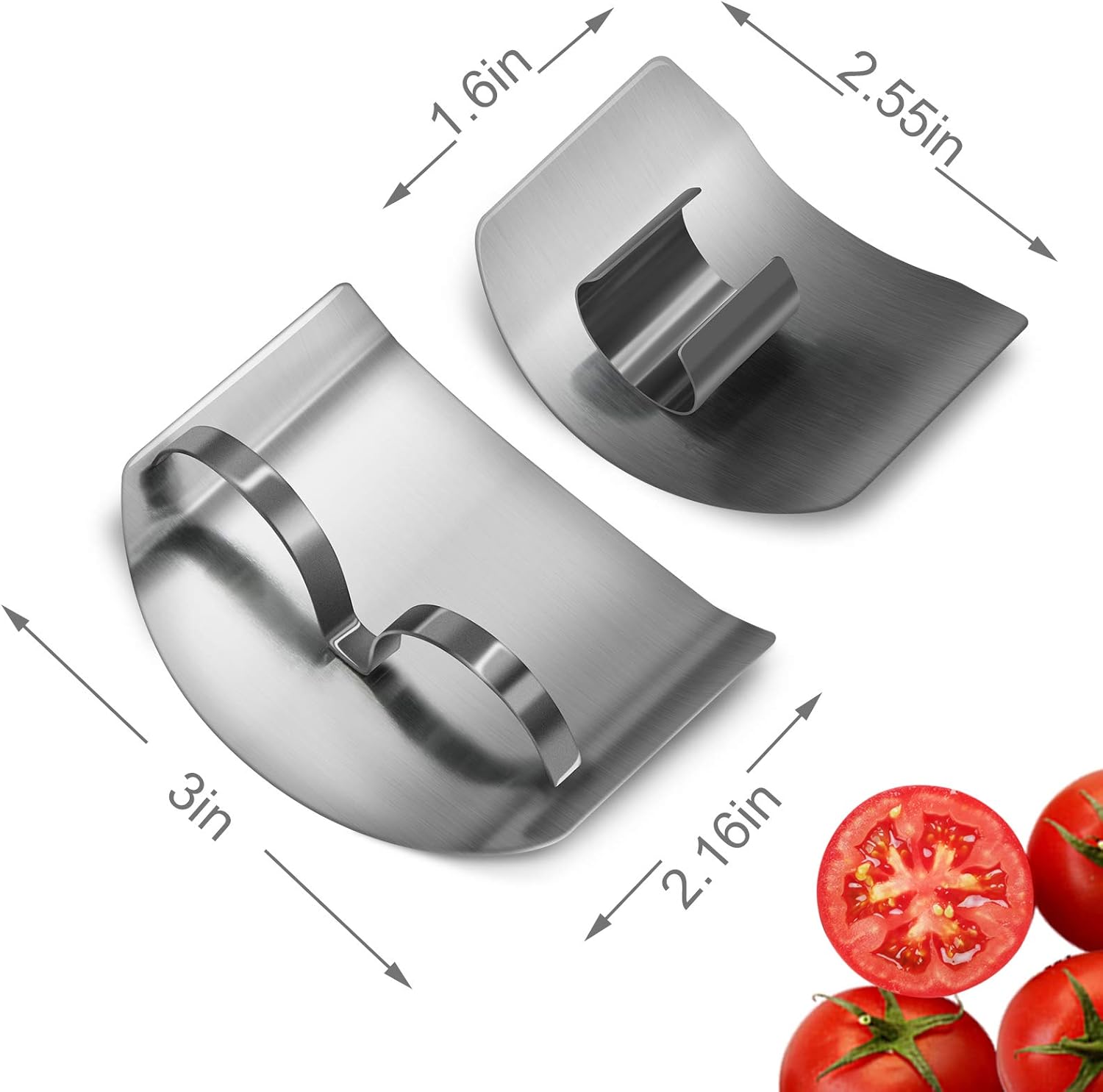 2-Piece Kitchen Finger Protection Set Sharp and Safe for Vegetables