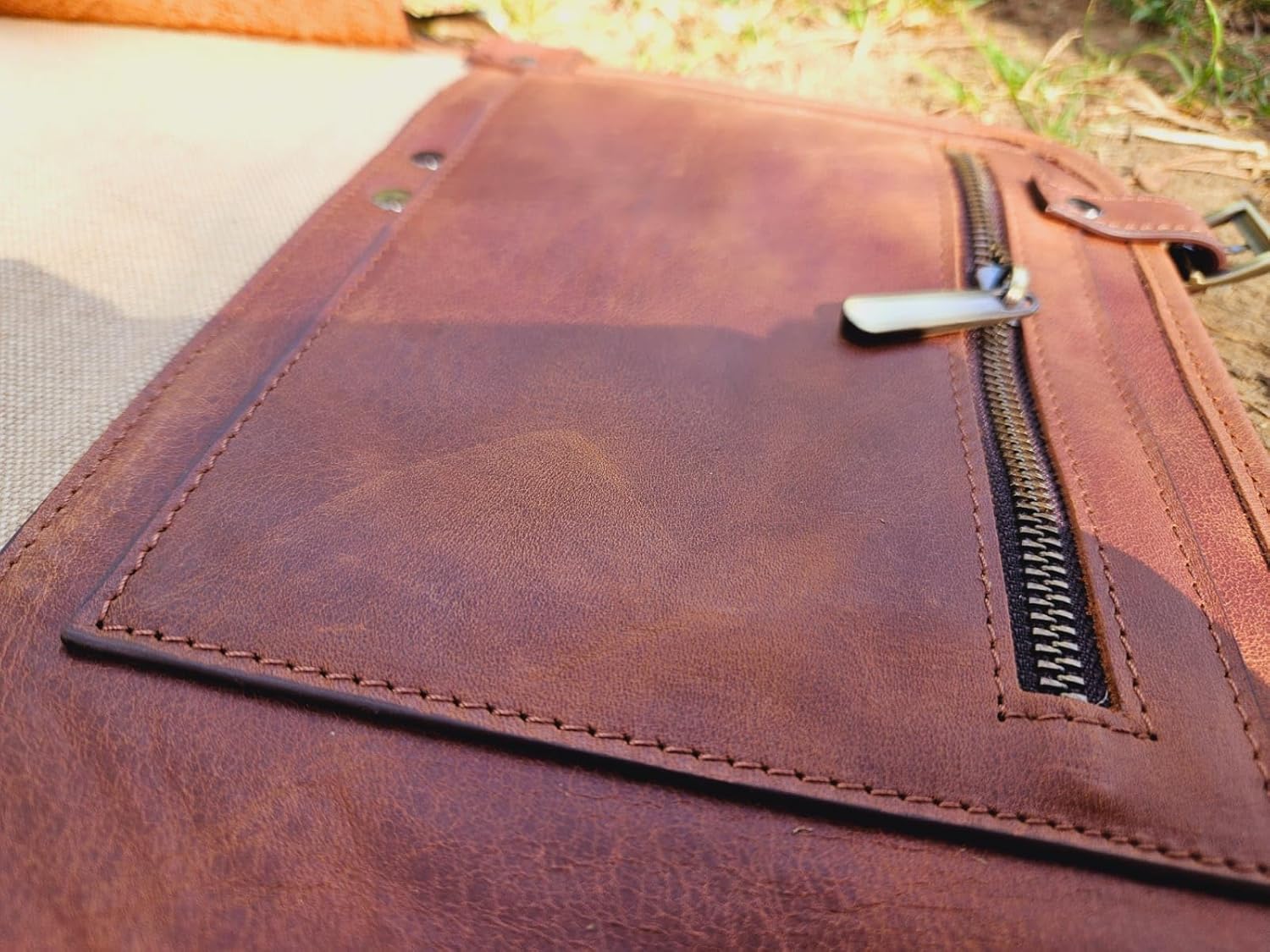 Premium Leather Chef Knife Storage Bag