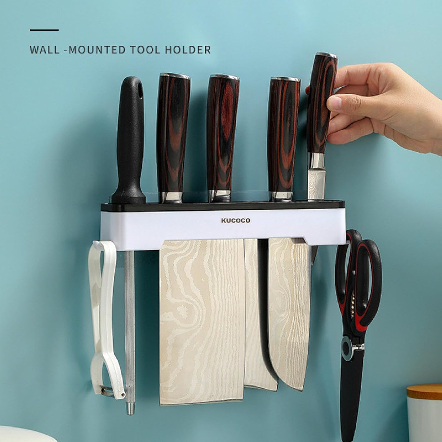 Wall-Mount Knife Holder