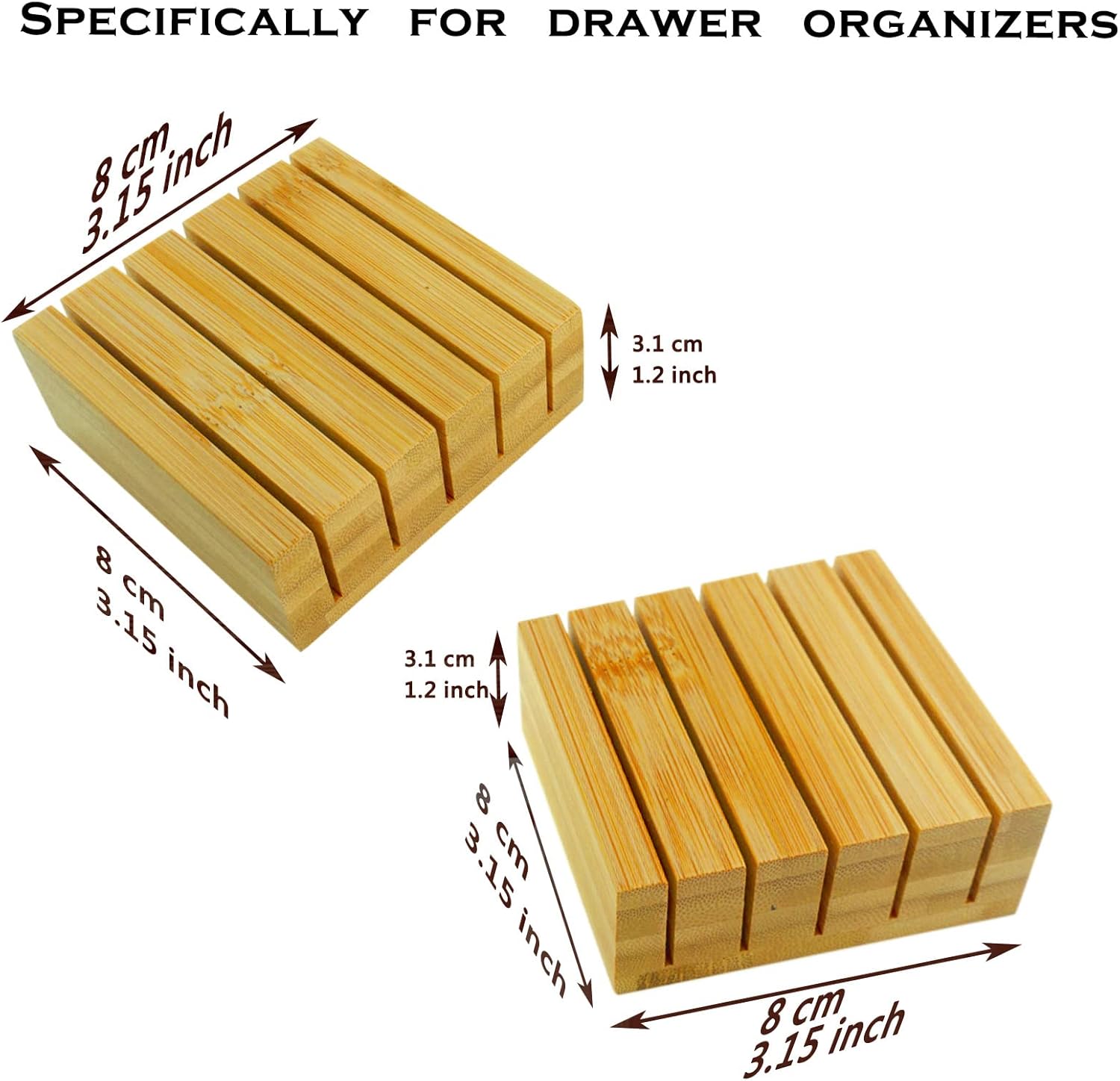 Vcoordsen Kitchen Knife Block Organizer