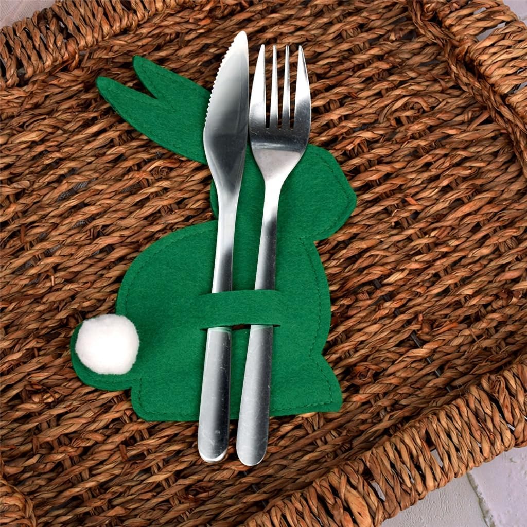 Pack of 5 Soft Cutlery Holder Bags