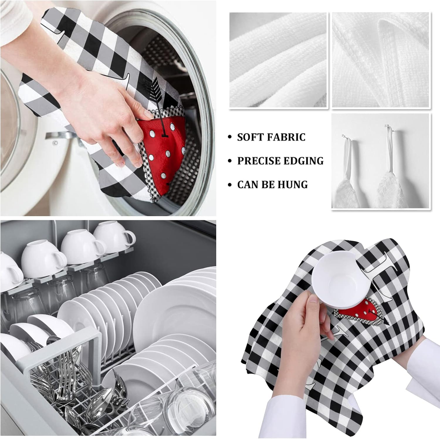 Saint Valentines Day Kitchen Towels