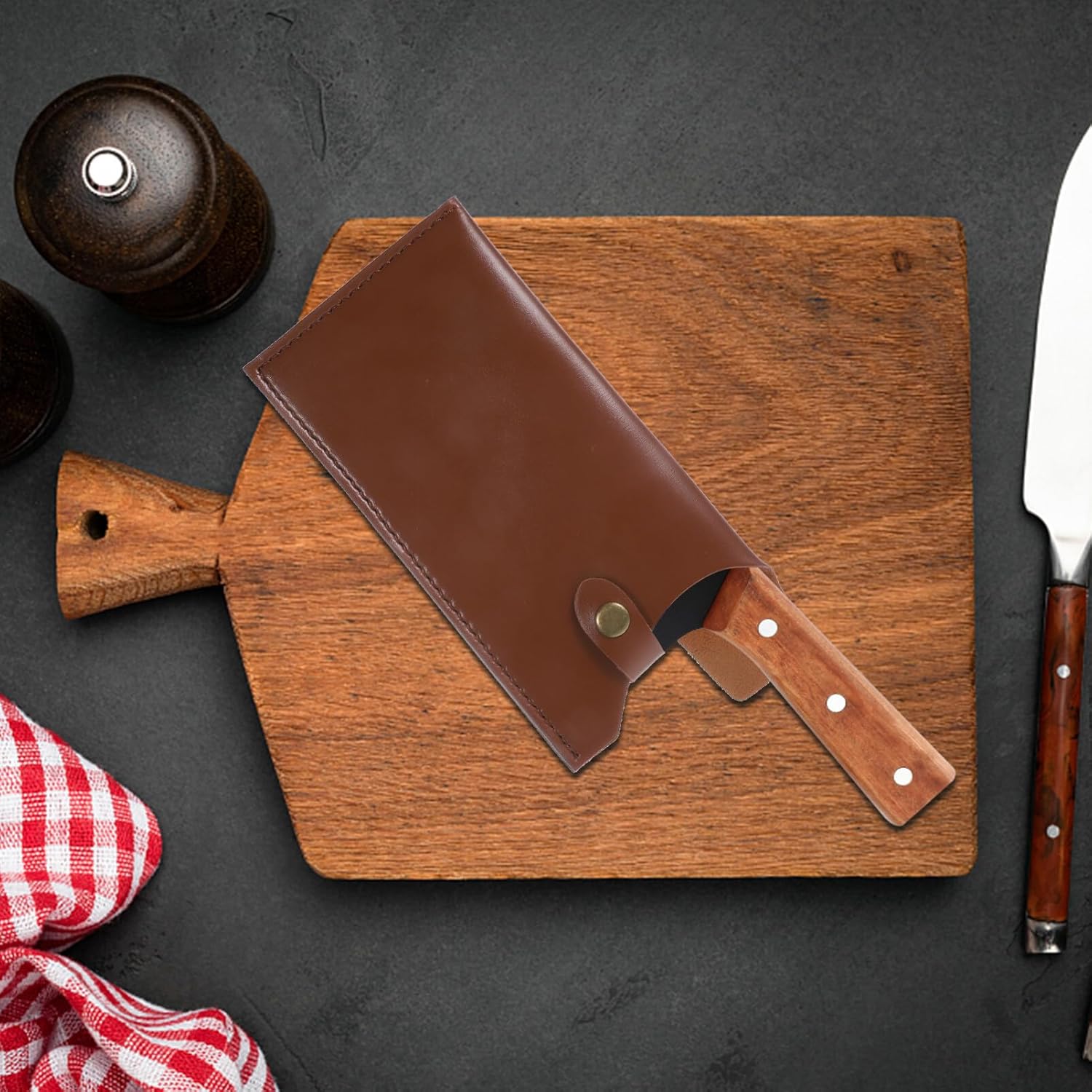Fine Workmanship Leather Knife Holder