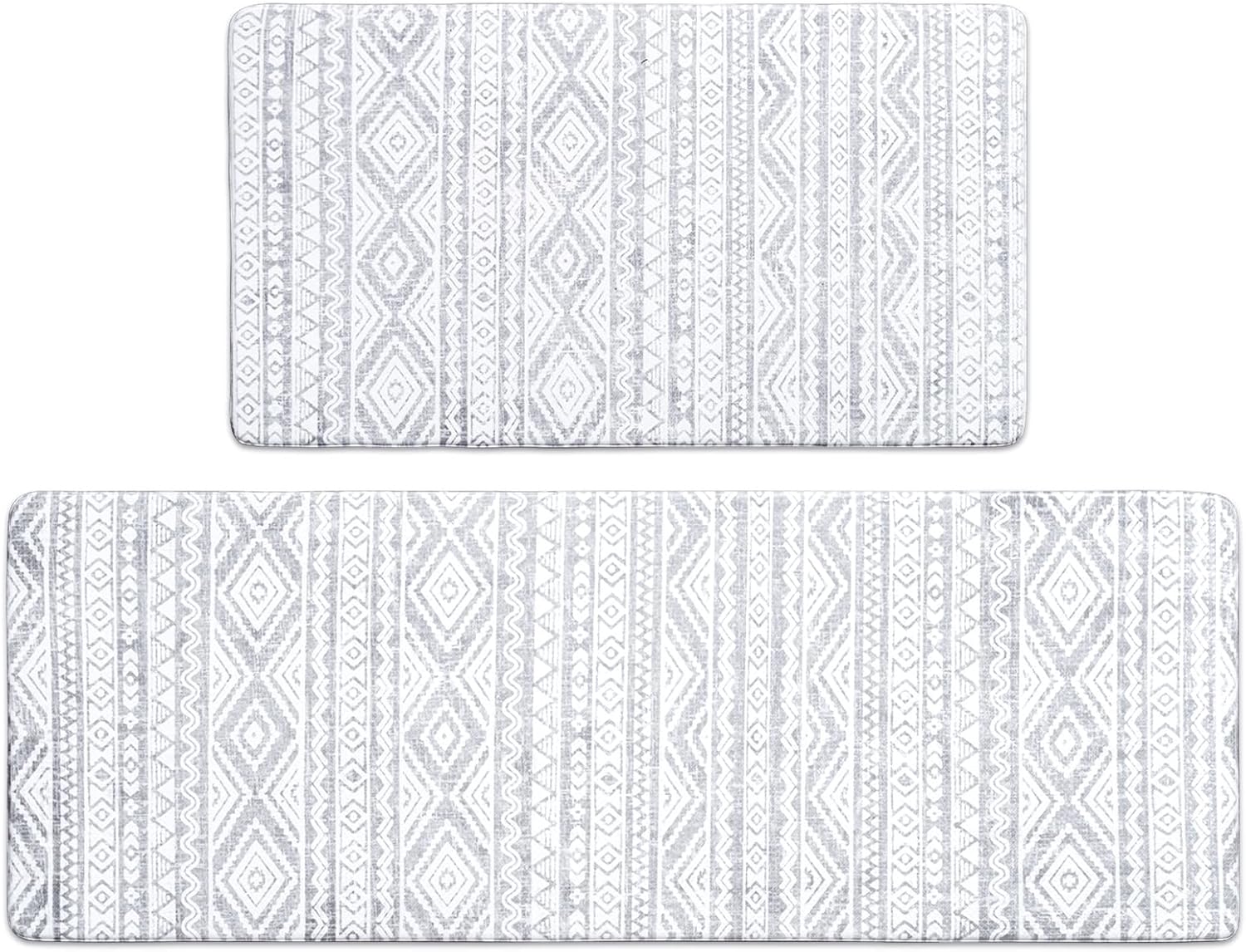 Chic Boho Kitchen Mat Set