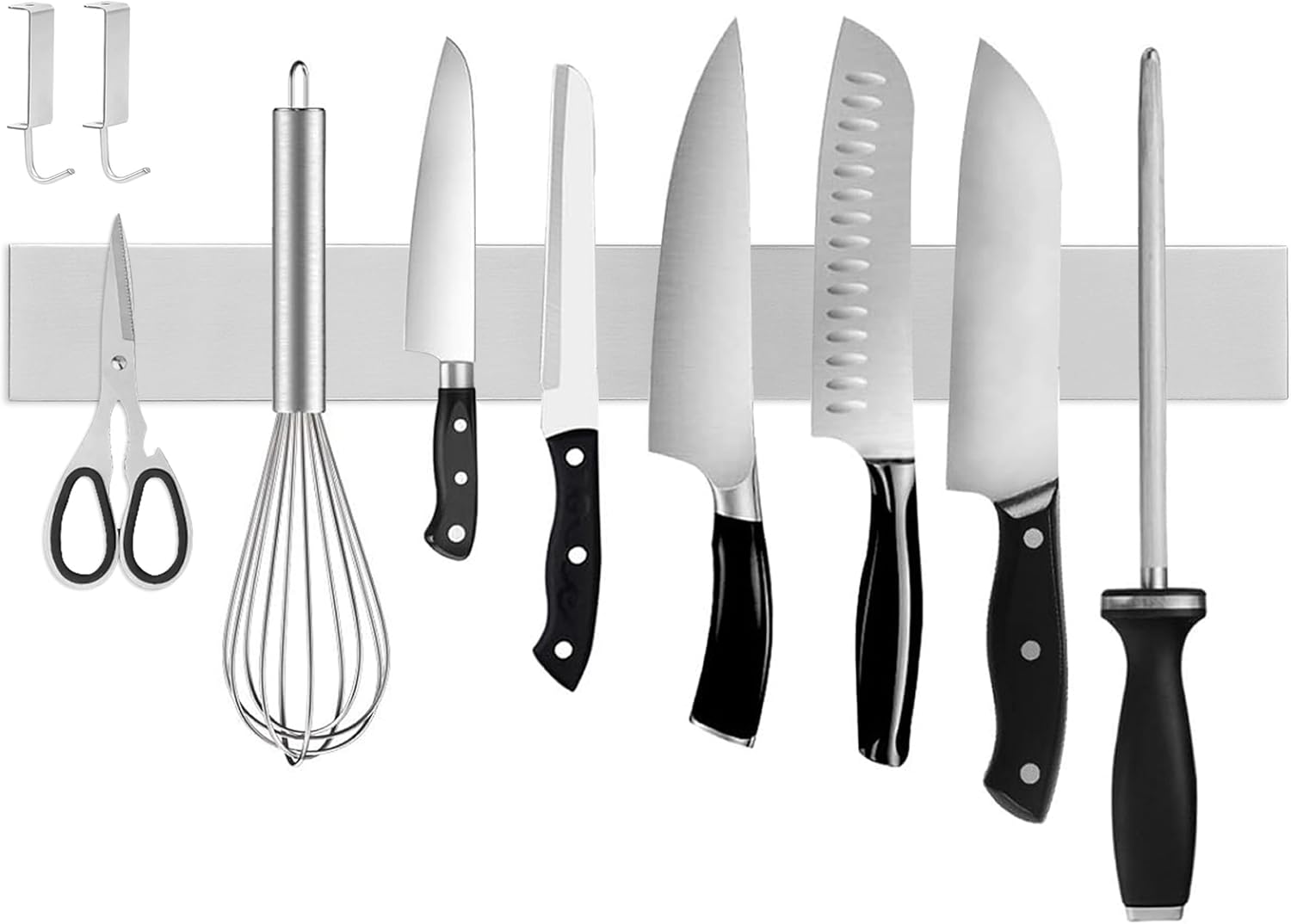 16-Inch Stainless Steel Magnetic Knife Bar
