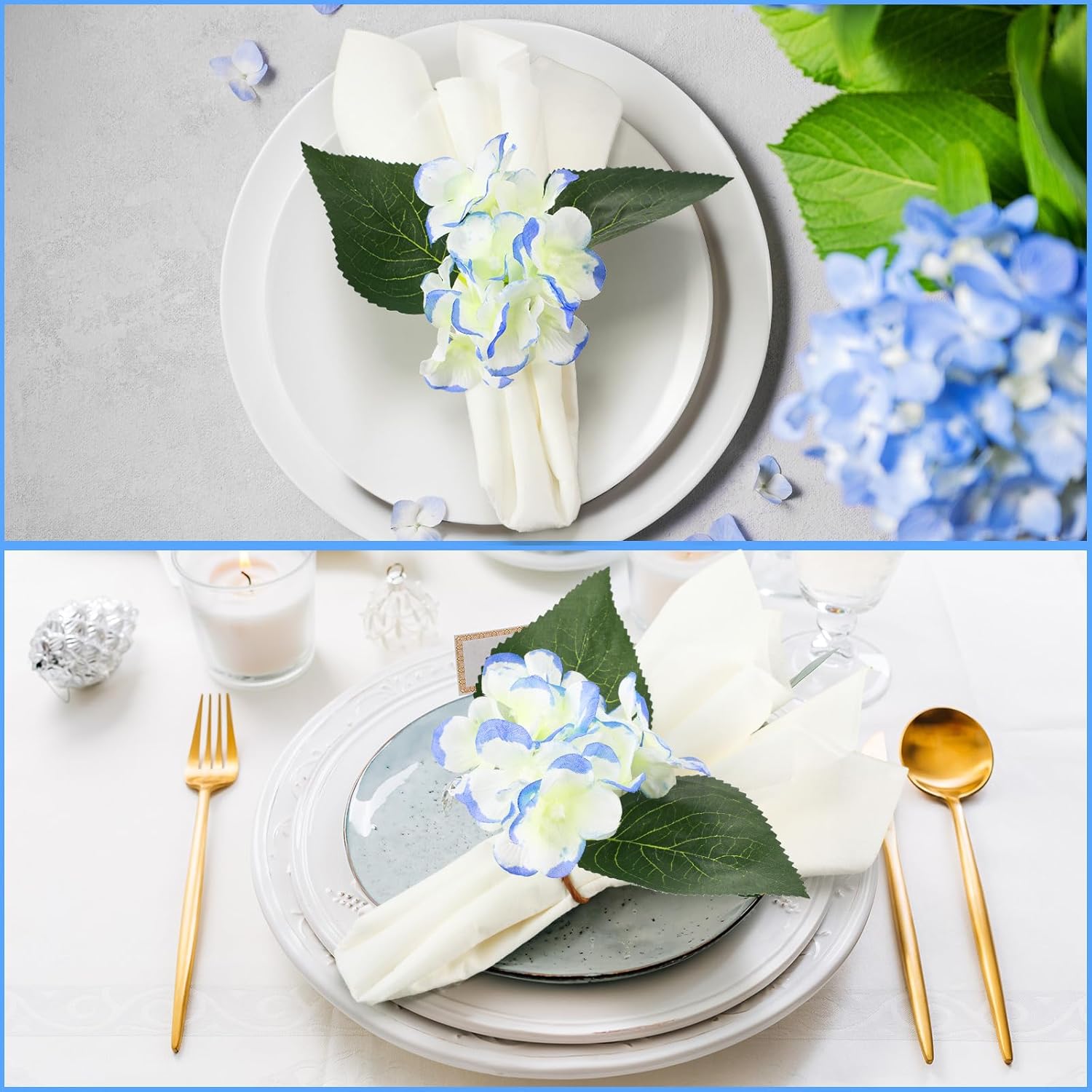 Exquisite Spring Napkin Rings