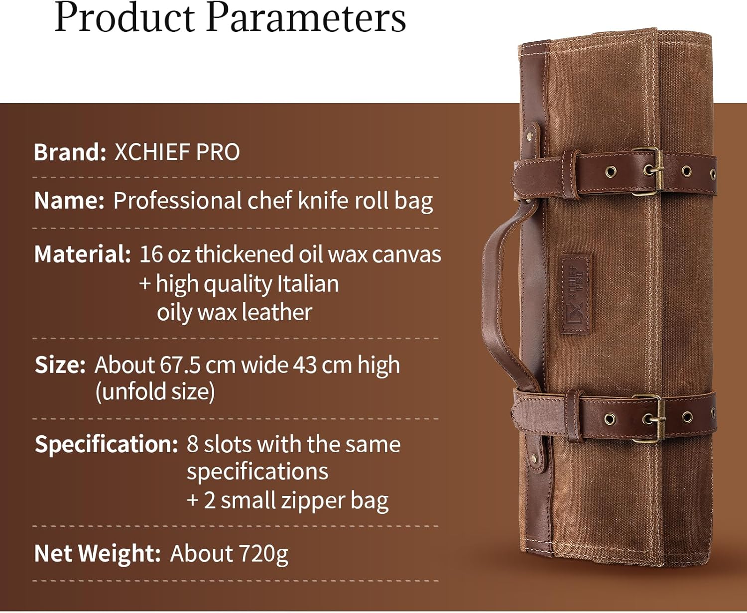 Professional Chef Knife Case