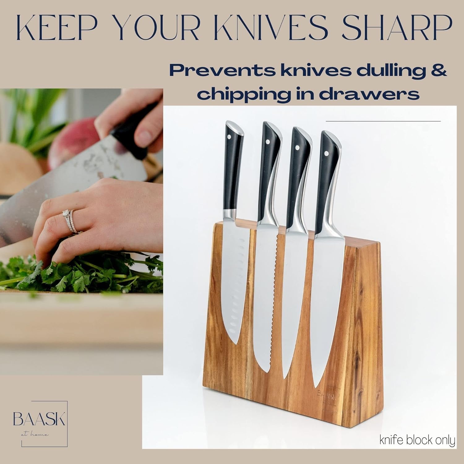 BAASK Magnetic Knife Holder