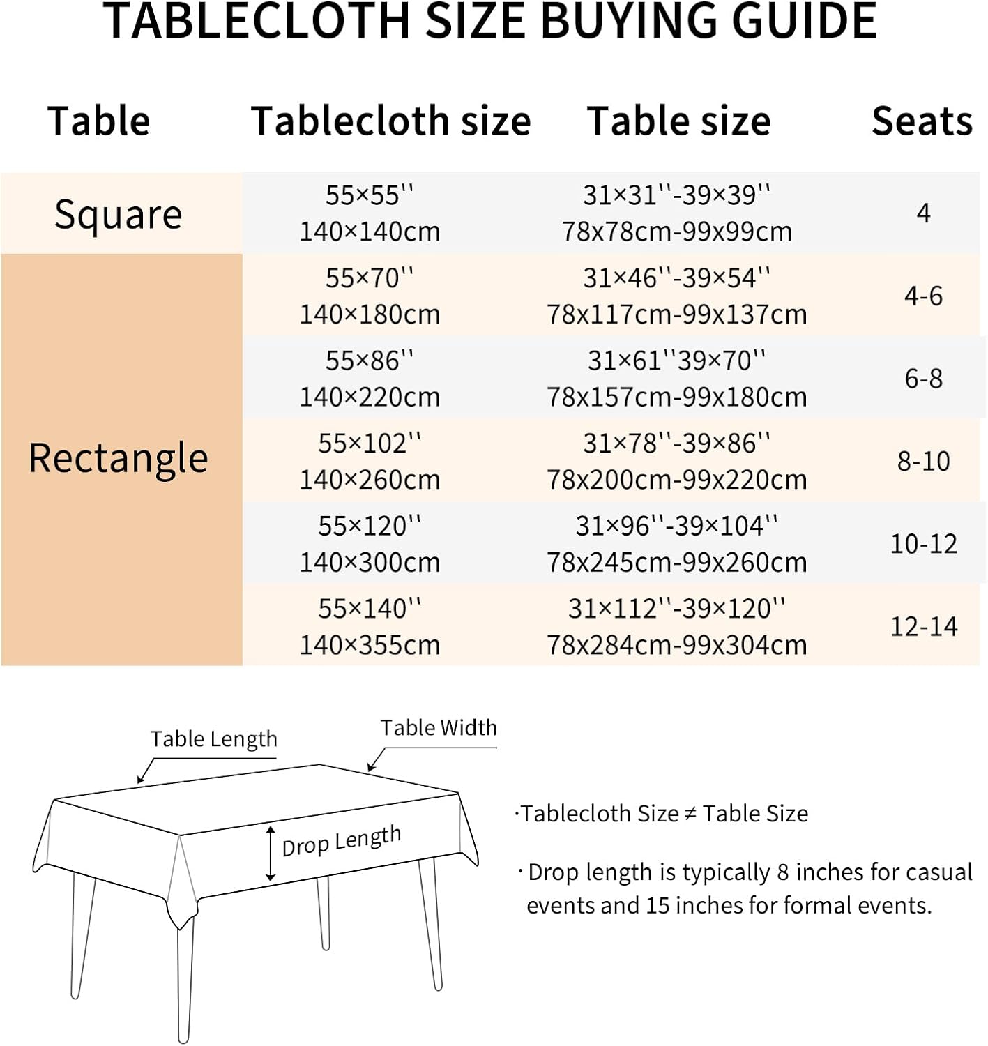 Deep Dream Tablecloth Set for Canvas Tables