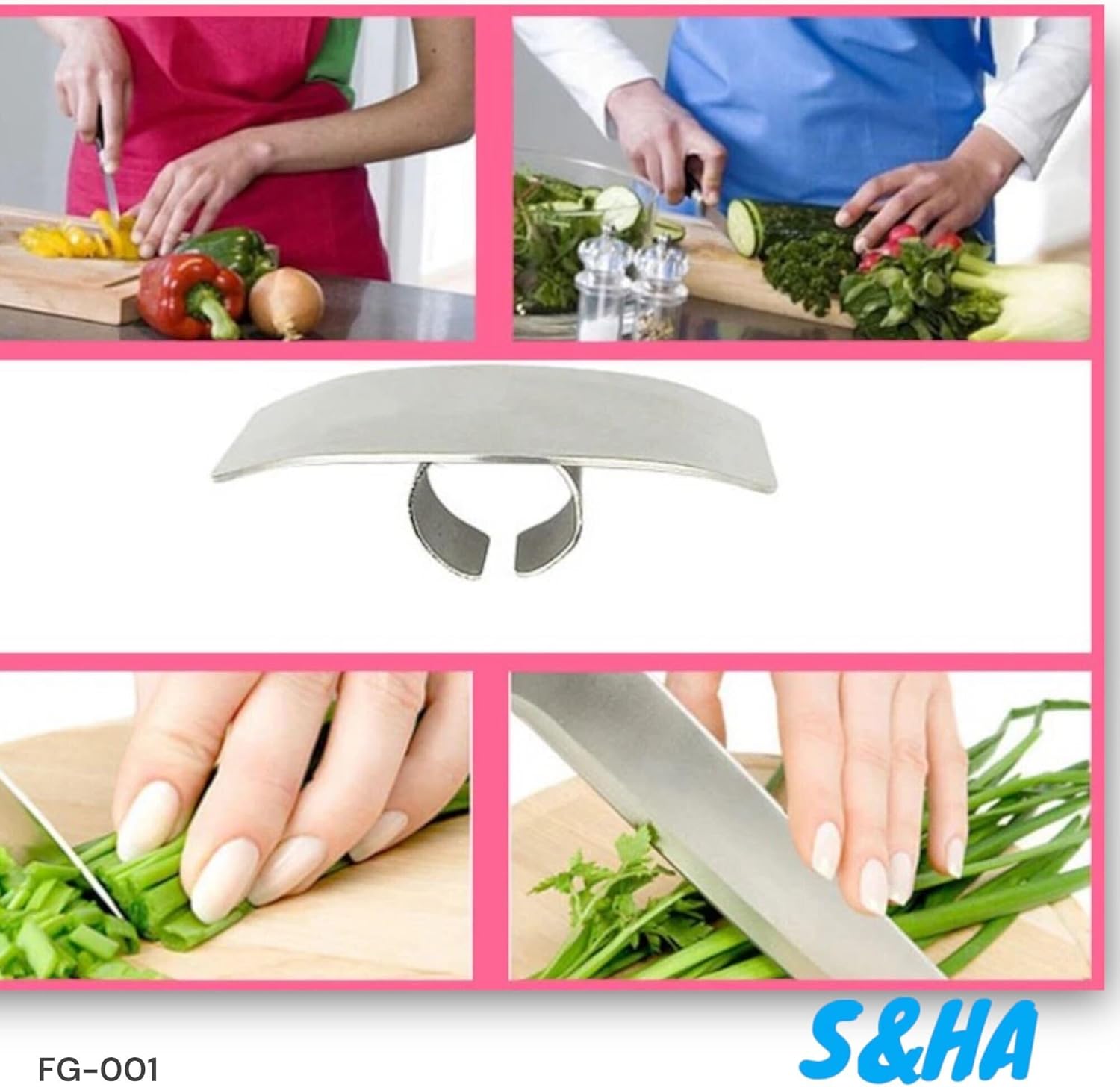 Precise Finger Guard for Knives Kitchen Safety Protector